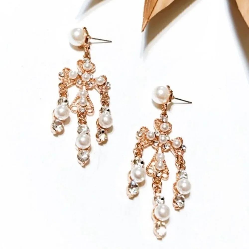 Pearl drop Earrings N1418